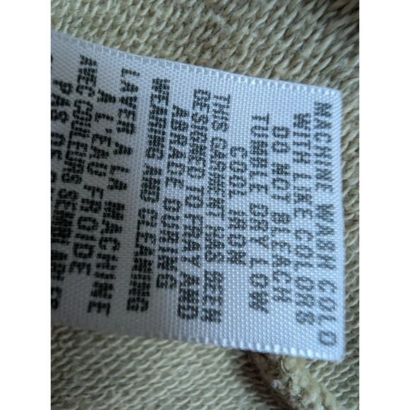 Lucky Brand Women's Small Beige French Terry Wrap Hooded Sweatshirt Cardigan EUC - Picture 12 of 14